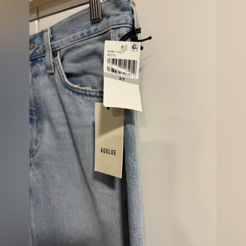 AGOLDE DELLA DENIM SKIRT SIZE 27 in PRACTICE - Picture 6 of 11